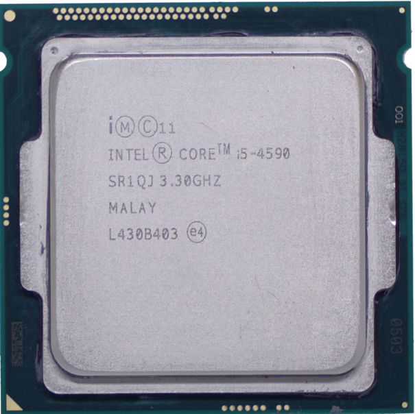 Intel Core i5 4590 Socket 1150P 3.3GHZ TRAY İŞLEMCİ + FAN  resmi