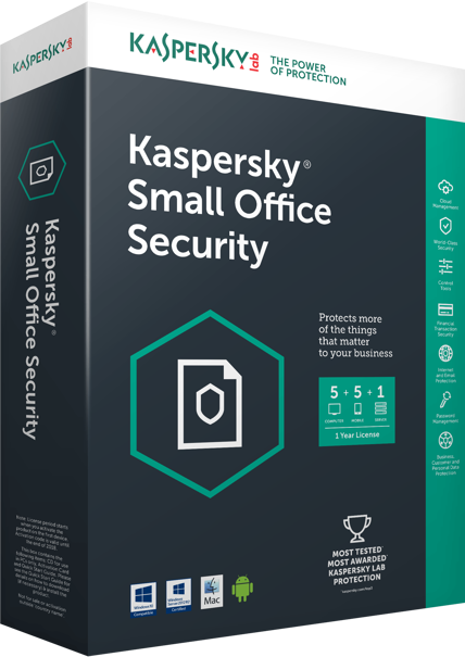KASPERSKY OFFICE SECURITY (1 SERVER+5 PC+5MD) 1YIL resmi